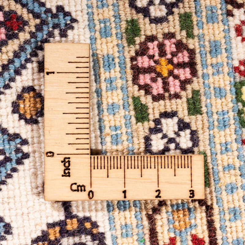 Tapis de couloir Tapis persan - Classique - 289 x 79 cm - crème