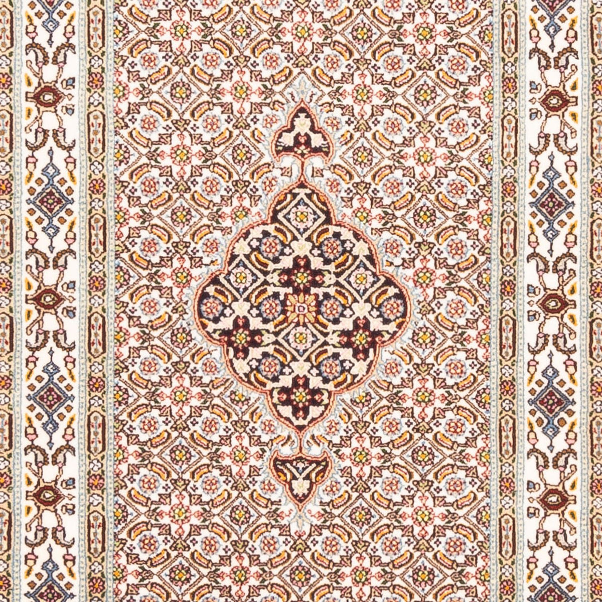 Tapis de couloir Tapis persan - Classique - 291 x 80 cm - crème