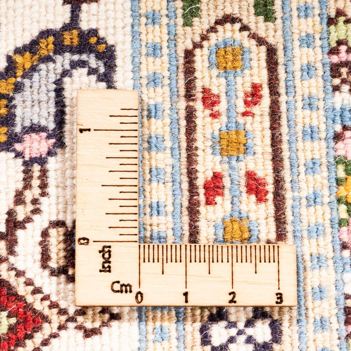 Tapis de couloir Tapis persan - Classique - 291 x 80 cm - crème