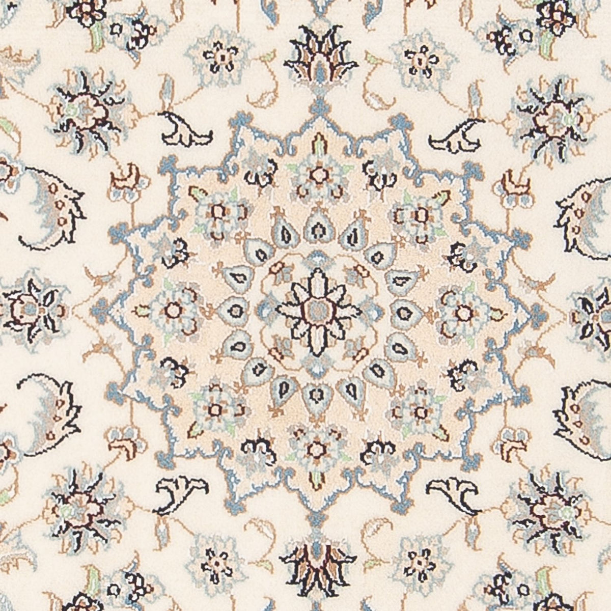 Tapis persan - Nain - Premium - 138 x 76 cm - crème