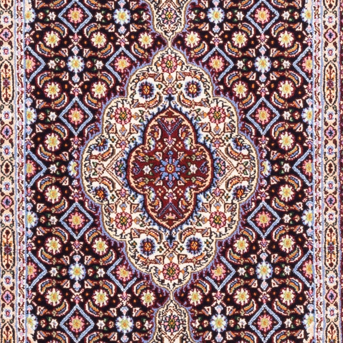 Tapis persan - Classique - 129 x 78 cm - multicolore