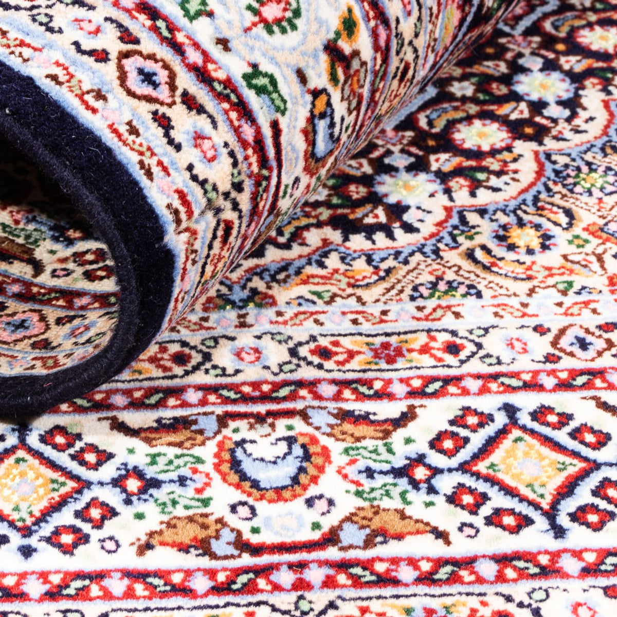 Tapis persan - Classique - 129 x 78 cm - multicolore