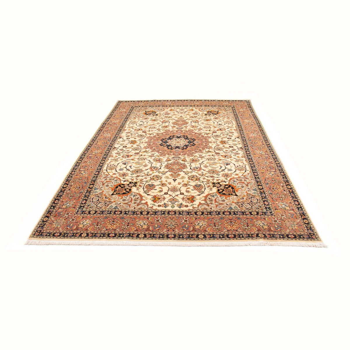 Tapis persan - Tabriz - Royal - 285 x 180 cm - crème