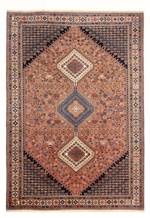 Tapis persan - Nomadic - 295 x 200 cm - rouge