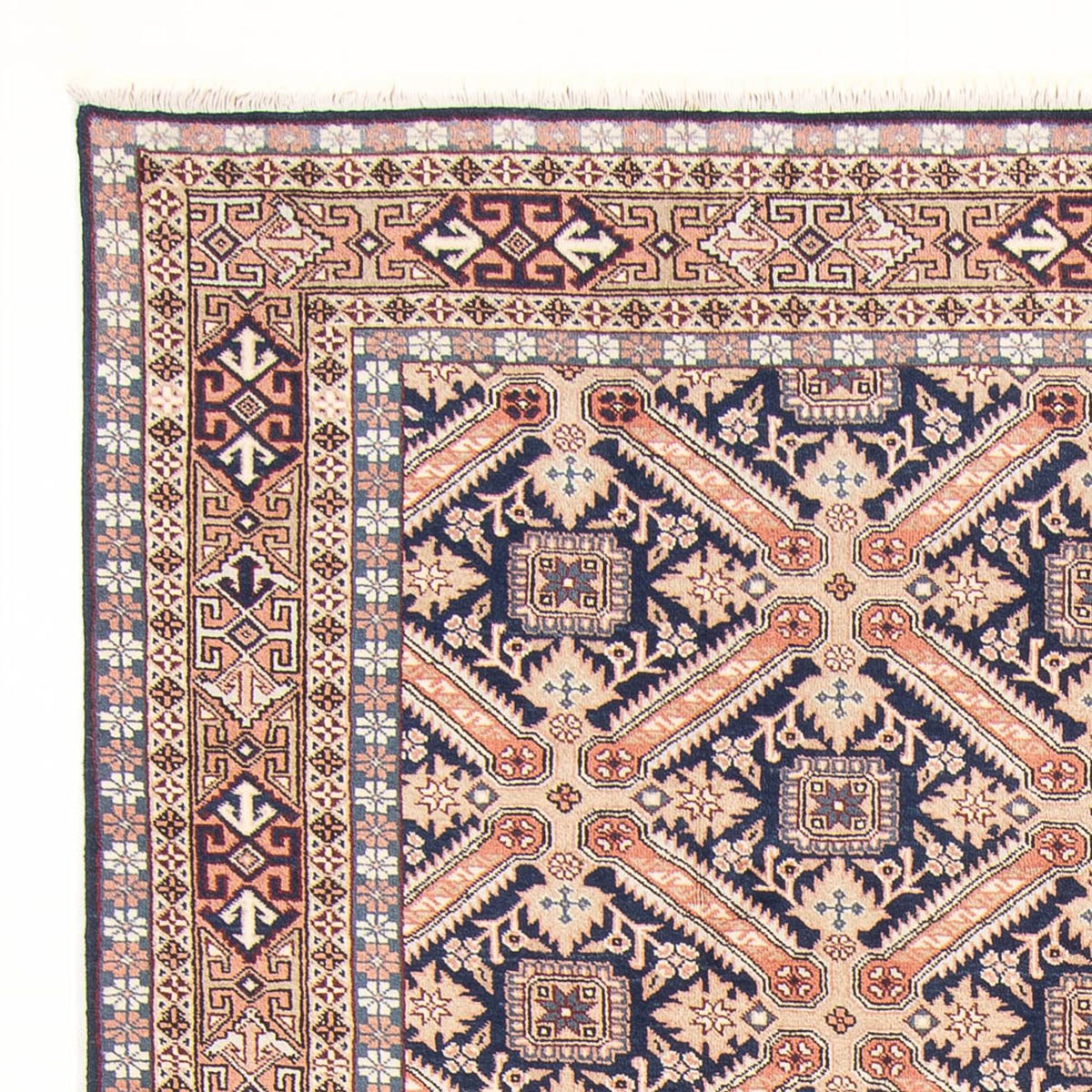 Tapis persan - Nomadic - 286 x 190 cm - bleu foncé