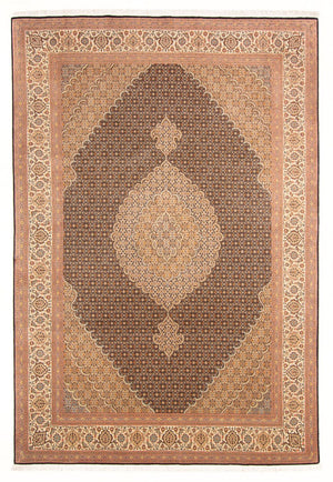 Tapis persan - Tabriz - Royal - 297 x 200 cm - bleu foncé
