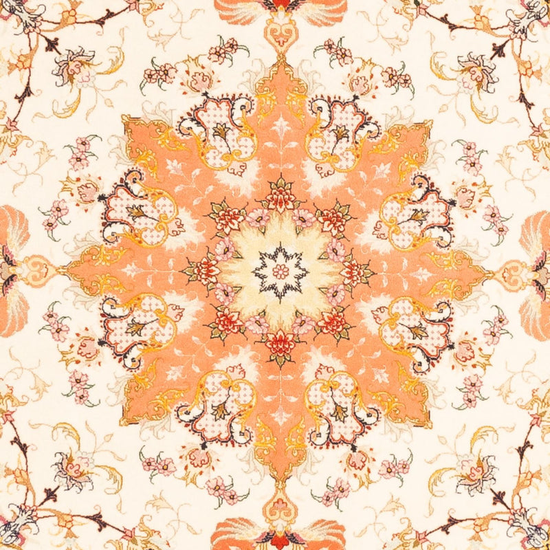 Tapis persan - Tabriz - Royal carré  - 205 x 203 cm - crème