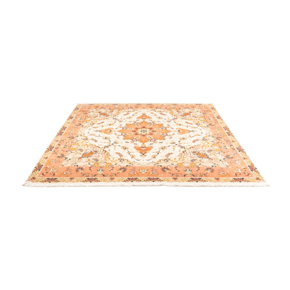 Tapis persan - Tabriz - Royal carré  - 205 x 203 cm - crème
