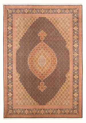 Tapis persan - Tabriz - Royal - 297 x 200 cm - bleu foncé