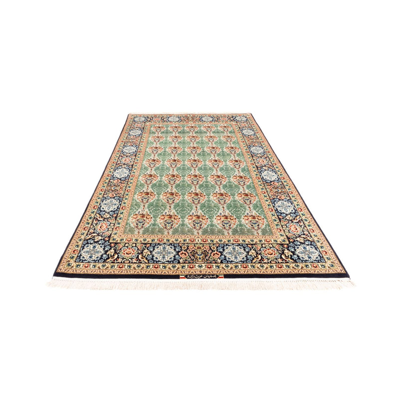 Tapis persan - Isfahan - Premium - 244 x 157 cm - vert