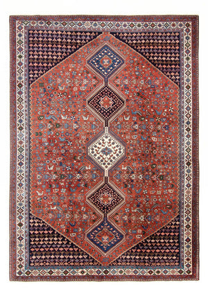 Tapis persan - Nomadic - 298 x 204 cm - rouge