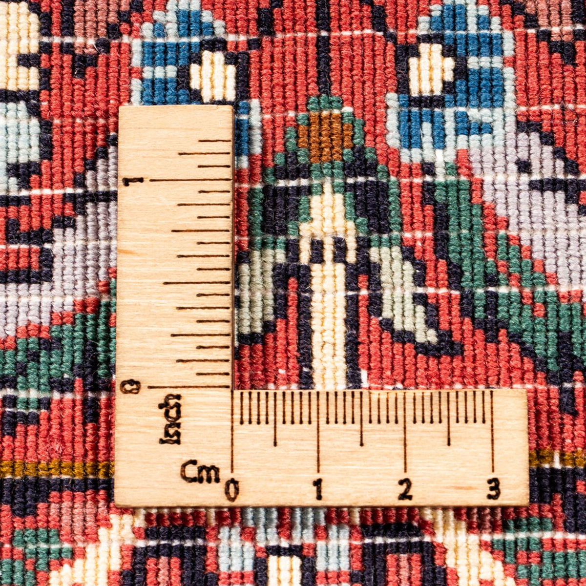 Tapis persan - Bidjar carré - 250 x 248 cm - bleu foncé