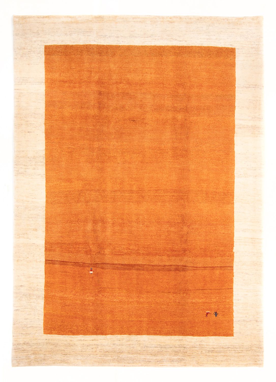 Tapis Gabbeh - Persan - 313 x 239 cm - or