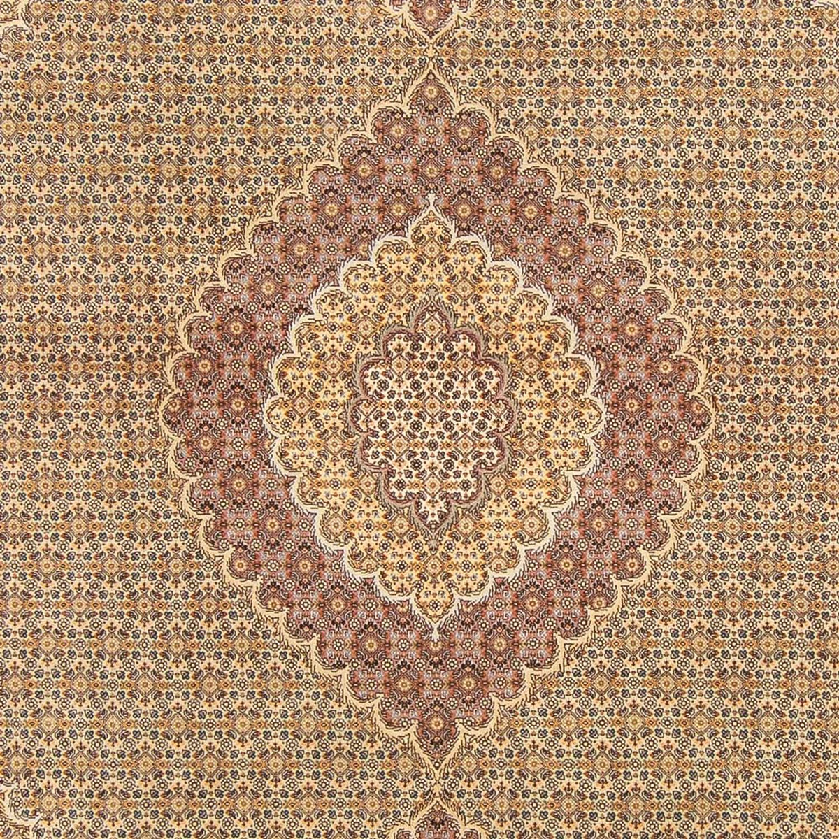 Tapis persan - Tabriz - Royal - 300 x 200 cm - sable