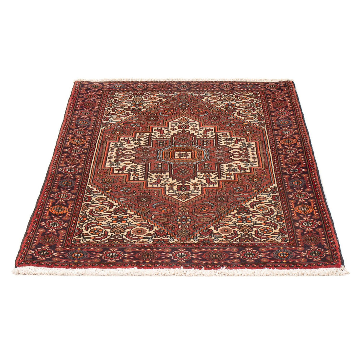Tapis persan - Nomadic - 120 x 76 cm - crème