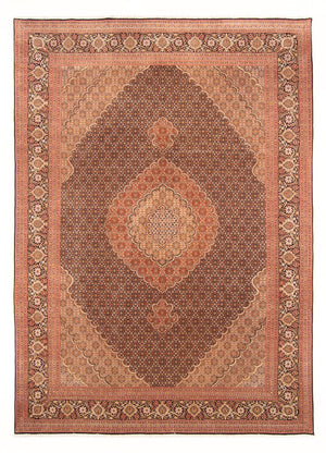 Tapis persan - Tabriz - Royal - 300 x 204 cm - orange