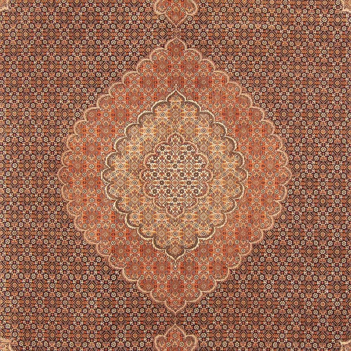 Tapis persan - Tabriz - Royal - 300 x 204 cm - orange