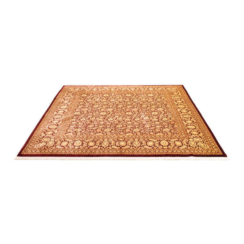 Tapis en soie - Ghom soie - Premium carré  - 200 x 200 cm - or