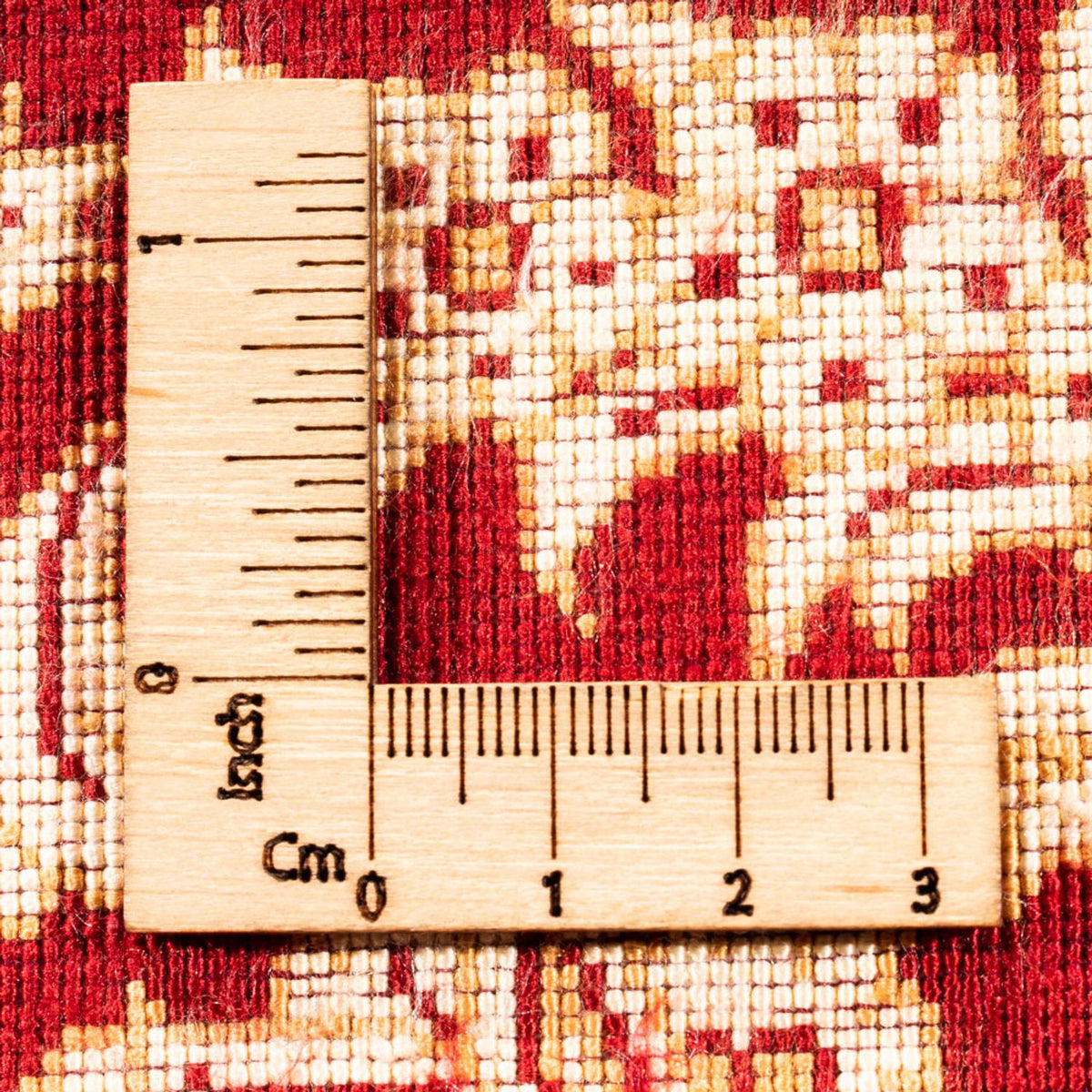 Tapis en soie - Ghom soie - Premium carré  - 200 x 200 cm - or