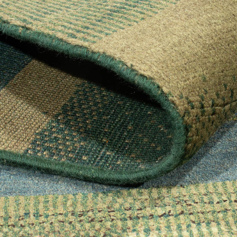 Tapis Gabbeh - Persan - 208 x 150 cm - vert clair