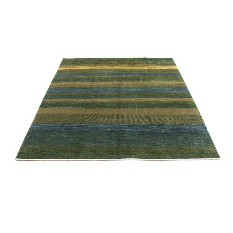 Tapis Gabbeh - Persan - 208 x 150 cm - vert clair