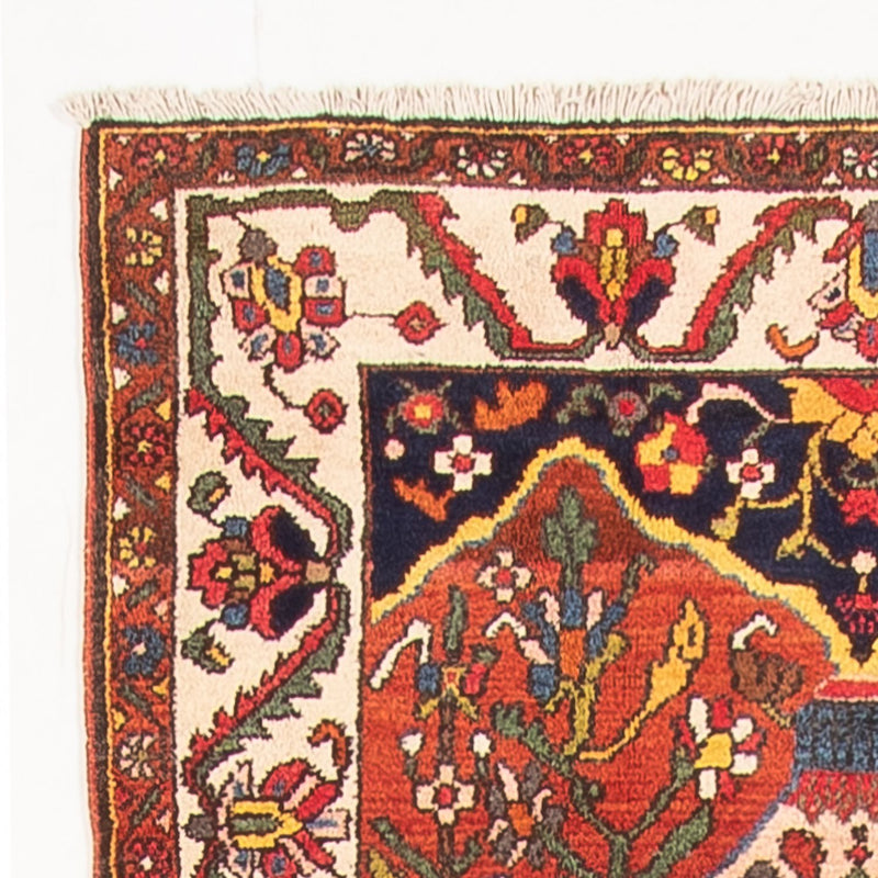 Tapis de couloir Tapis persan - Nomadic - 350 x 118 cm - rouge