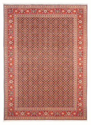 Tapis persan - Tabriz - Royal - 290 x 200 cm - bleu foncé