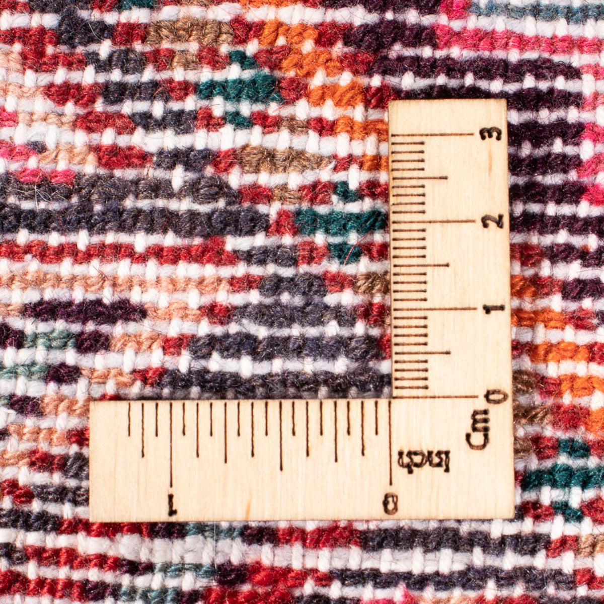 Tapis de couloir Tapis persan - Nomadic - 300 x 102 cm - rouge