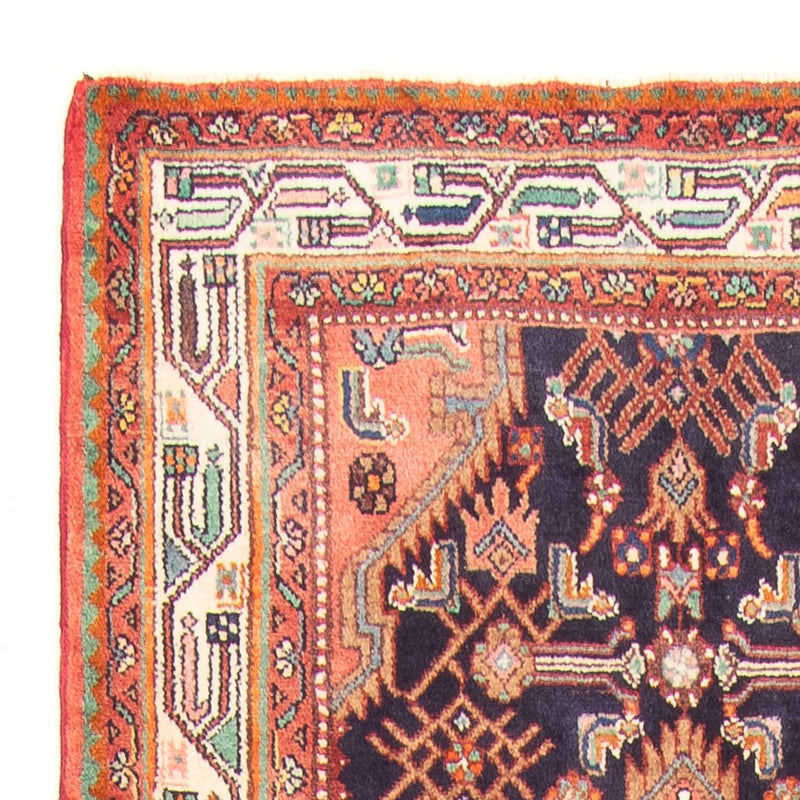Tapis de couloir Tapis persan - Nomadic - 342 x 114 cm - bleu foncé