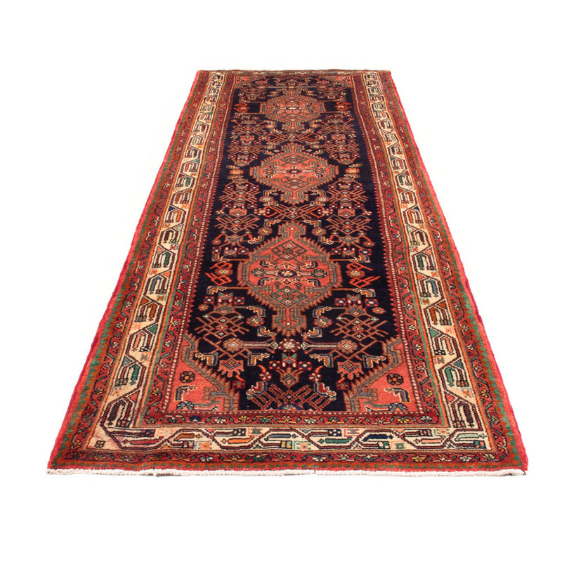 Tapis de couloir Tapis persan - Nomadic - 342 x 114 cm - bleu foncé