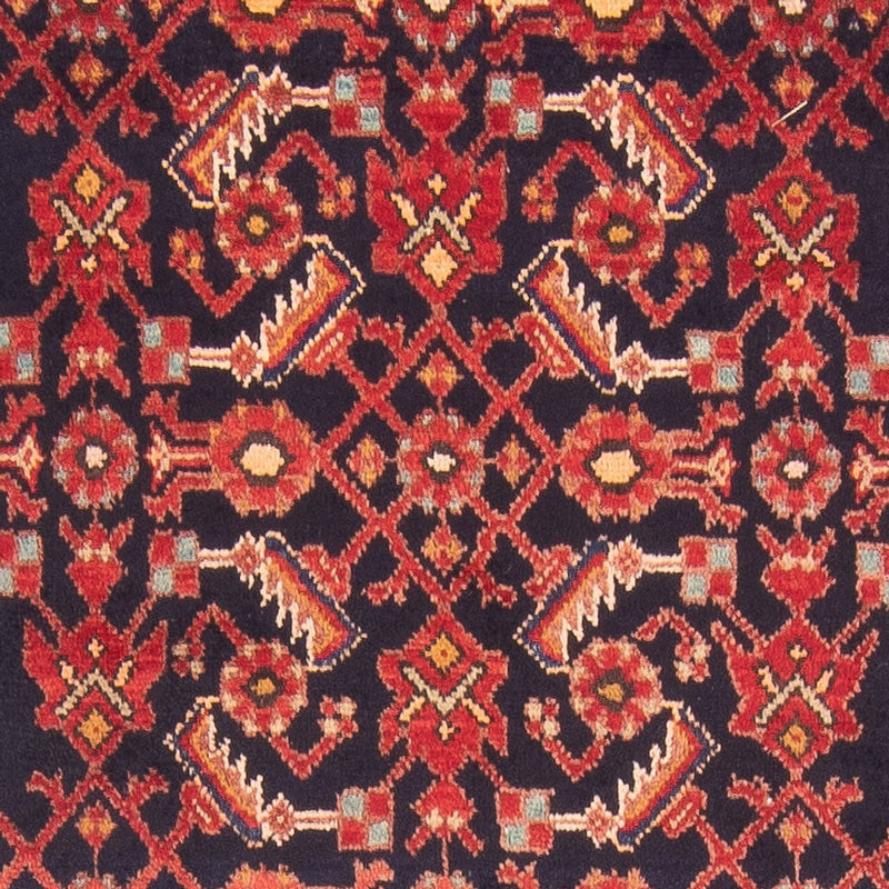 Tapis de couloir Tapis persan - Nomadic - 410 x 108 cm - bleu foncé