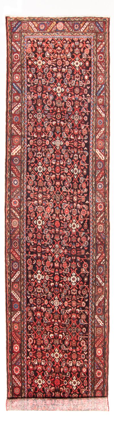 Tapis de couloir Tapis persan - Nomadic - 405 x 107 cm - bleu foncé