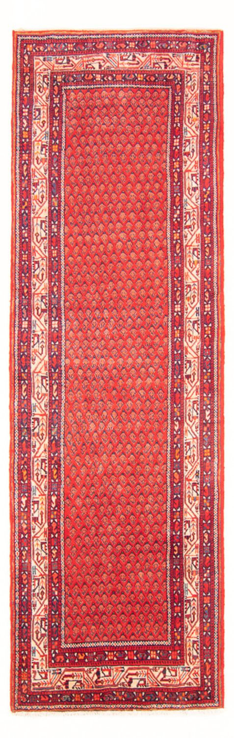 Tapis de couloir Tapis persan - Nomadic - 323 x 108 cm - rouge