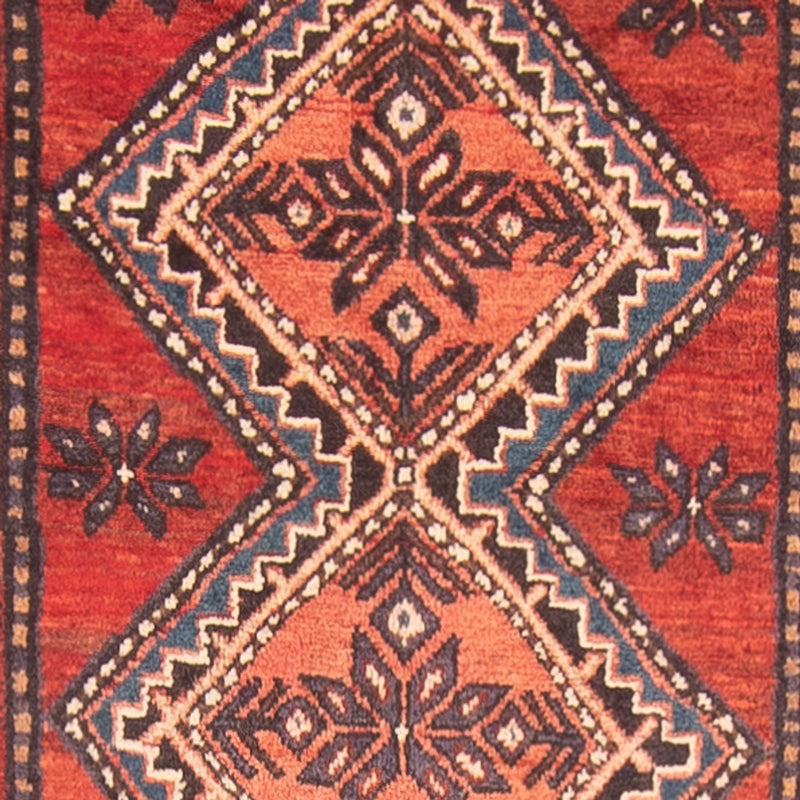 Tapis de couloir Tapis persan - Nomadic - 391 x 100 cm - rouge