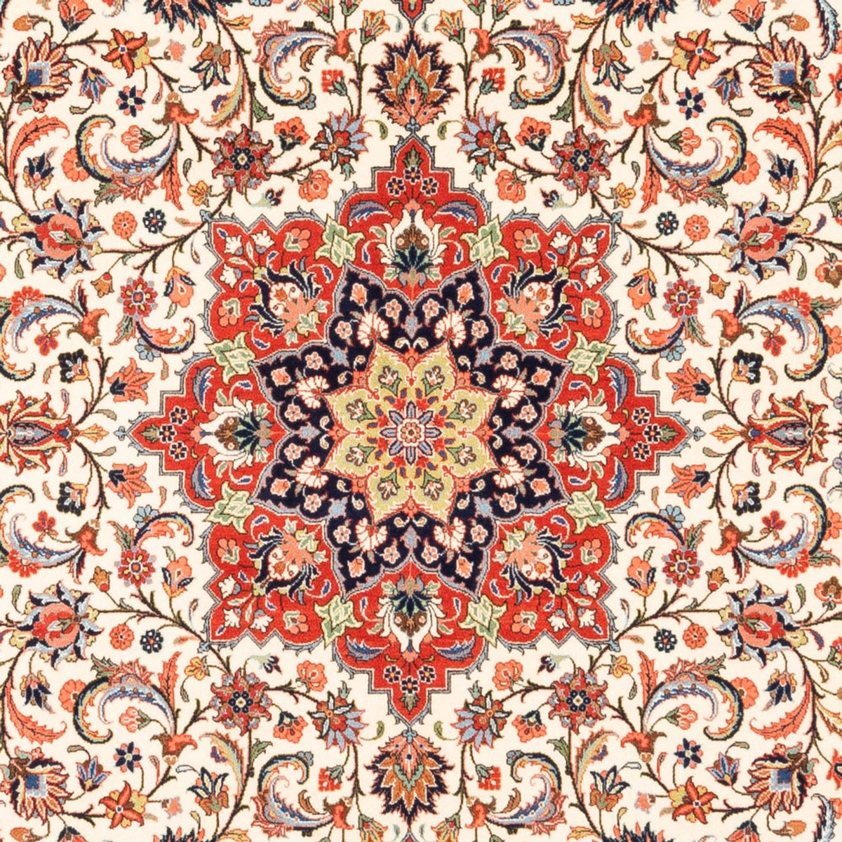 Tapis persan - Classique - 291 x 196 cm - crème