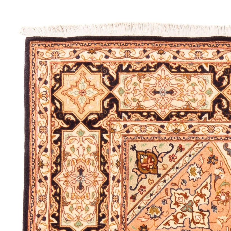 Tapis persan - Tabriz - Royal carré  - 200 x 200 cm - beige clair