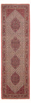 Tapis de couloir Tapis persan - Bidjar - 305 x 90 cm - beige