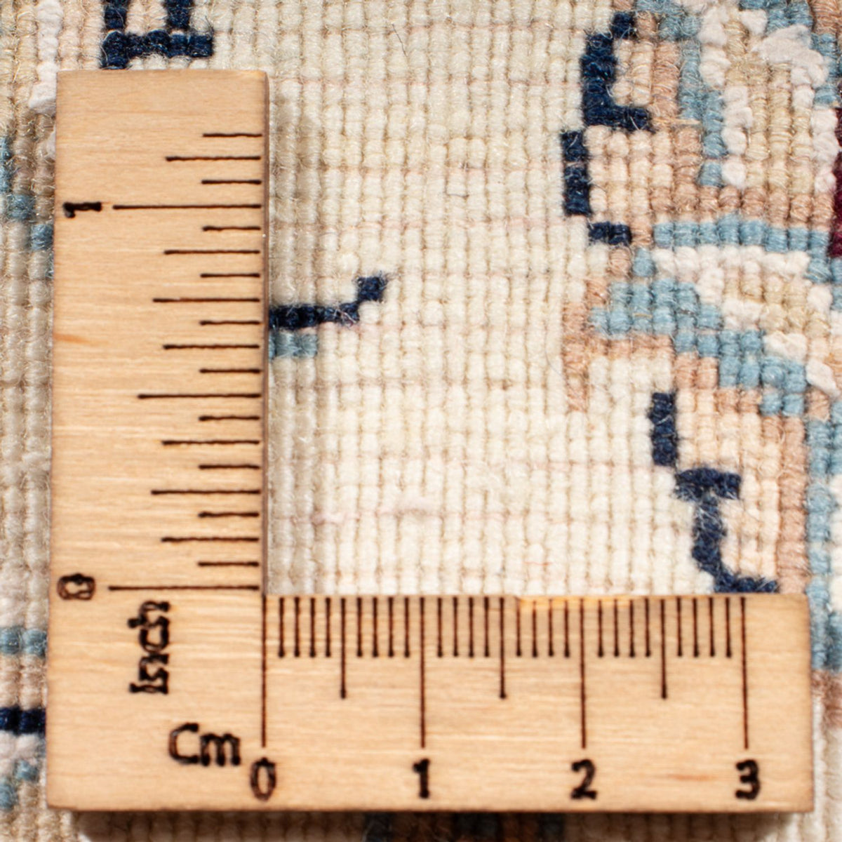 Tapis persan - Nain - Premium - 140 x 70 cm - crème