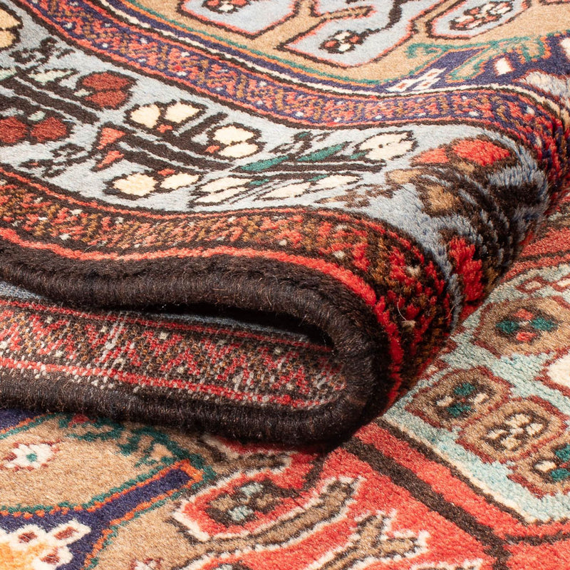 Tapis de couloir Tapis persan - Nomadic - 392 x 83 cm - multicolore