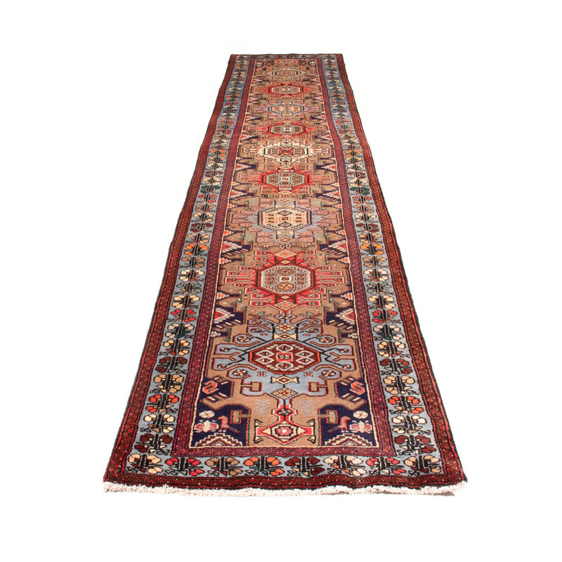 Tapis de couloir Tapis persan - Nomadic - 392 x 83 cm - multicolore