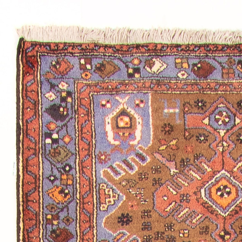 Tapis de couloir Tapis persan - Nomadic - 407 x 100 cm - multicolore