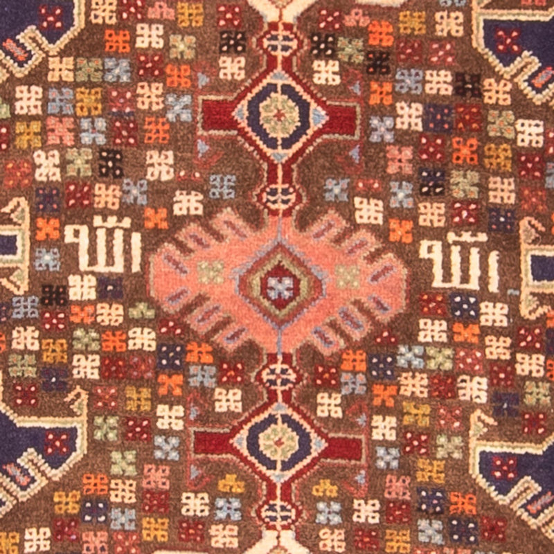Tapis de couloir Tapis persan - Nomadic - 392 x 102 cm - multicolore