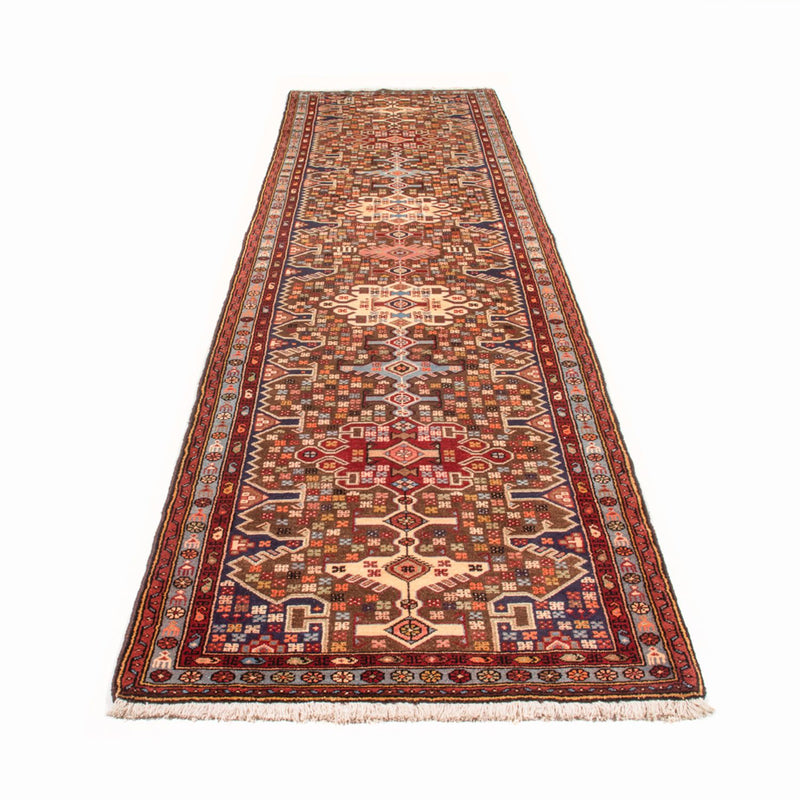 Tapis de couloir Tapis persan - Nomadic - 392 x 102 cm - multicolore