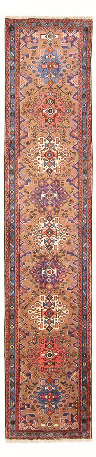Tapis de couloir Tapis persan - Nomadic - 368 x 90 cm - multicolore
