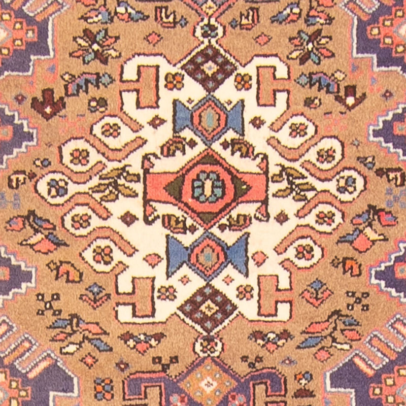 Tapis de couloir Tapis persan - Nomadic - 368 x 90 cm - multicolore