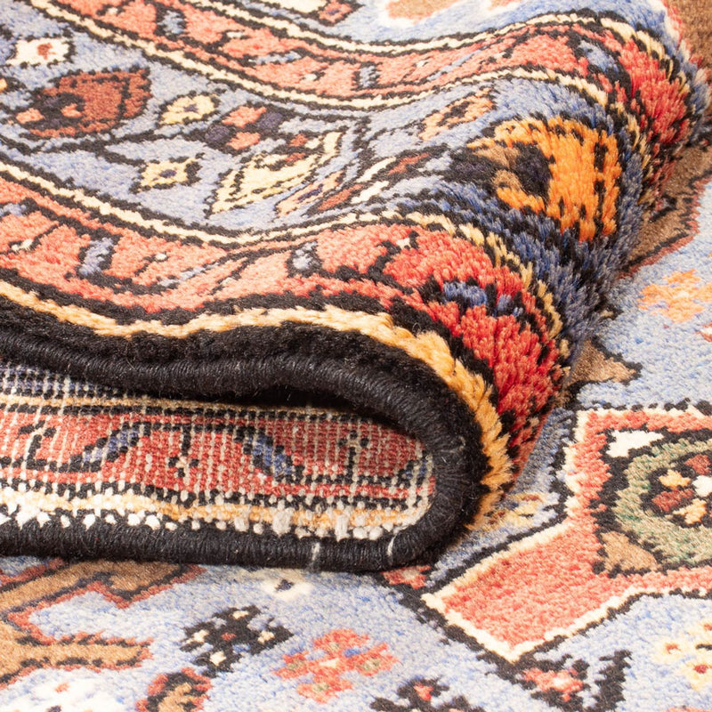 Tapis de couloir Tapis persan - Nomadic - 390 x 100 cm - multicolore