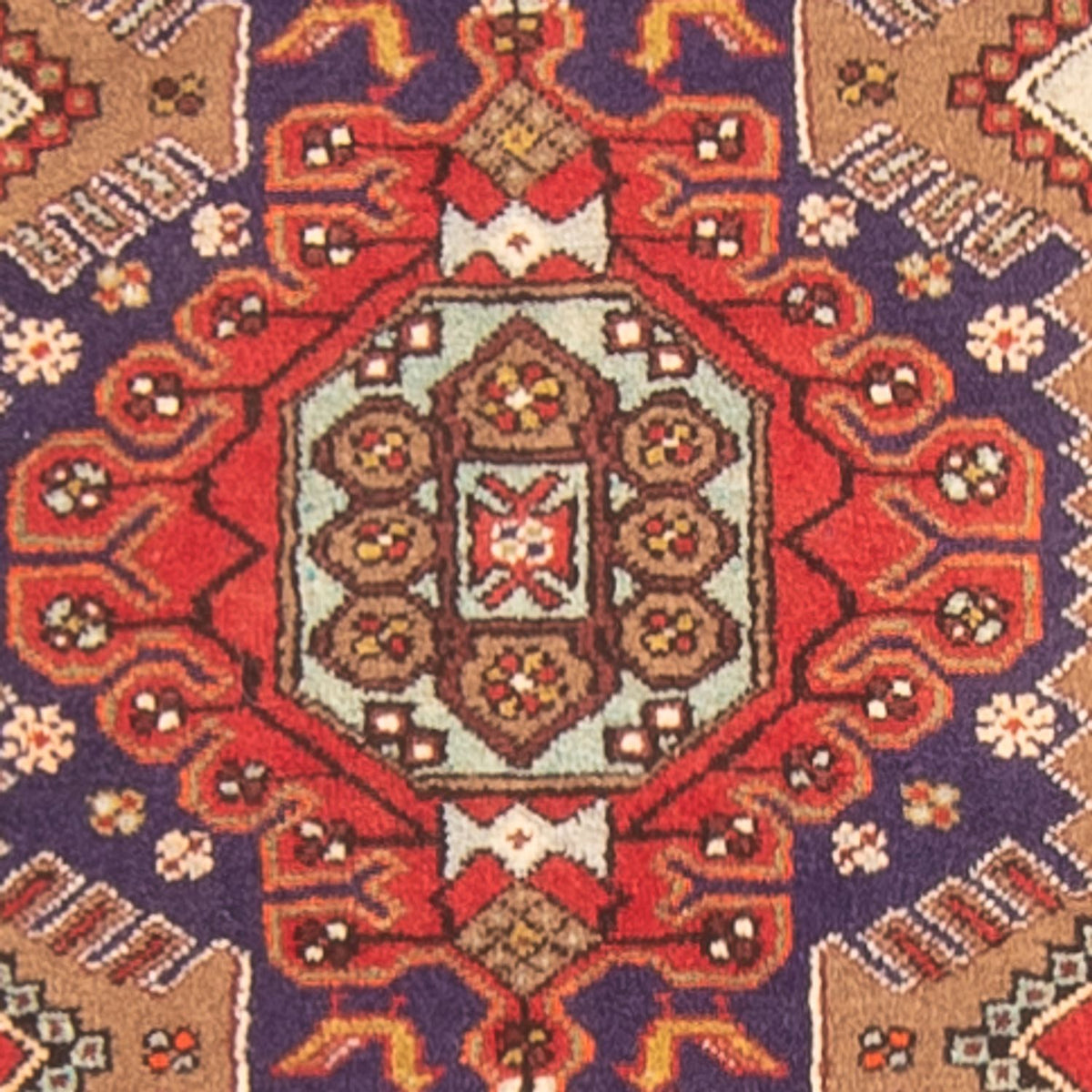 Tapis de couloir Tapis persan - Nomadic - 403 x 82 cm - bleu foncé