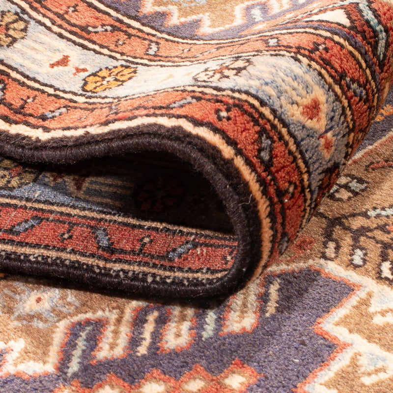 Tapis de couloir Tapis persan - Nomadic - 395 x 92 cm - multicolore