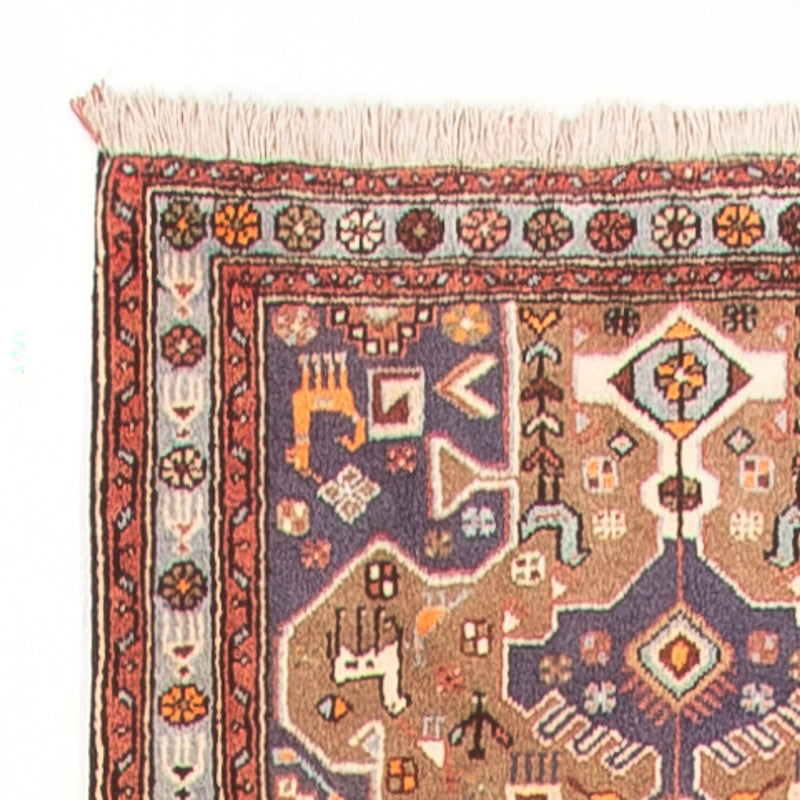 Tapis de couloir Tapis persan - Nomadic - 400 x 92 cm - multicolore