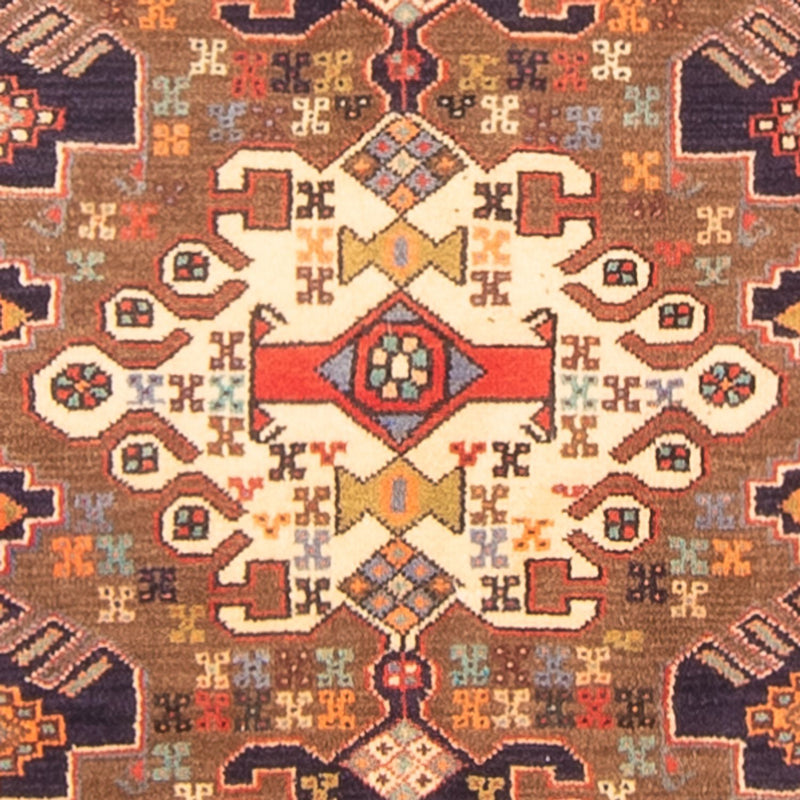 Tapis de couloir Tapis persan - Nomadic - 388 x 92 cm - multicolore